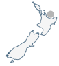 Map showing earthquake location. Map showing earthquake location.