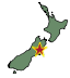 Map showing earthquake location. Map showing earthquake location.