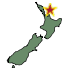 Map showing earthquake location. Map showing earthquake location.